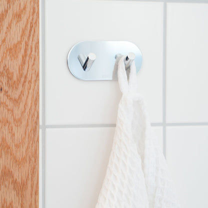 Doppel Haken, selbstklebend