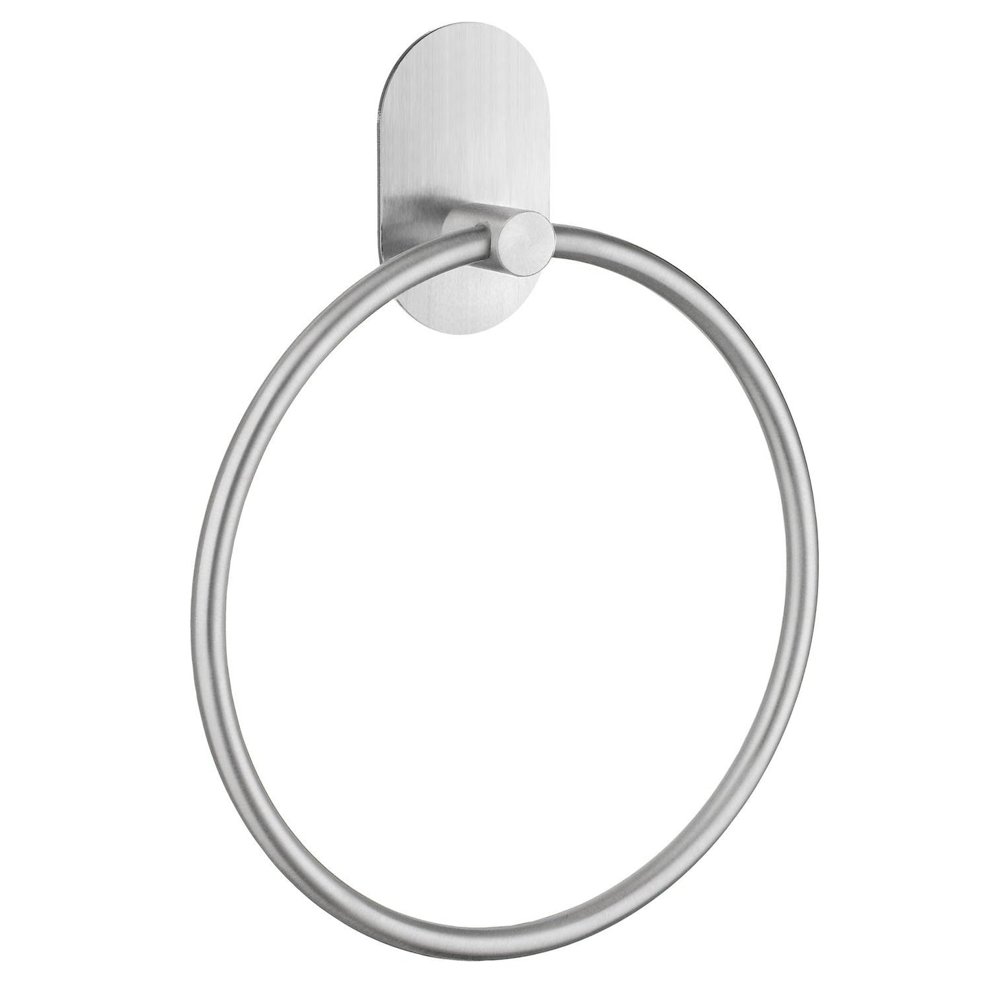 Towel ring, self-adhesive