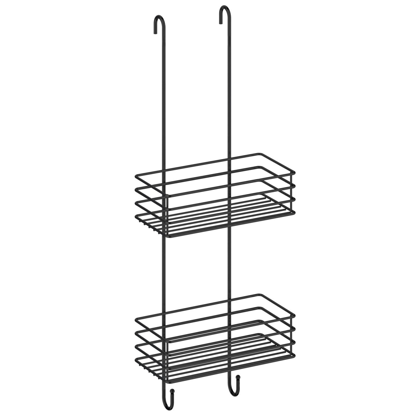 DUBBEL DUSCHKORG MATT SVART