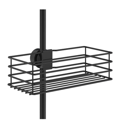 Basket for shower riser rail