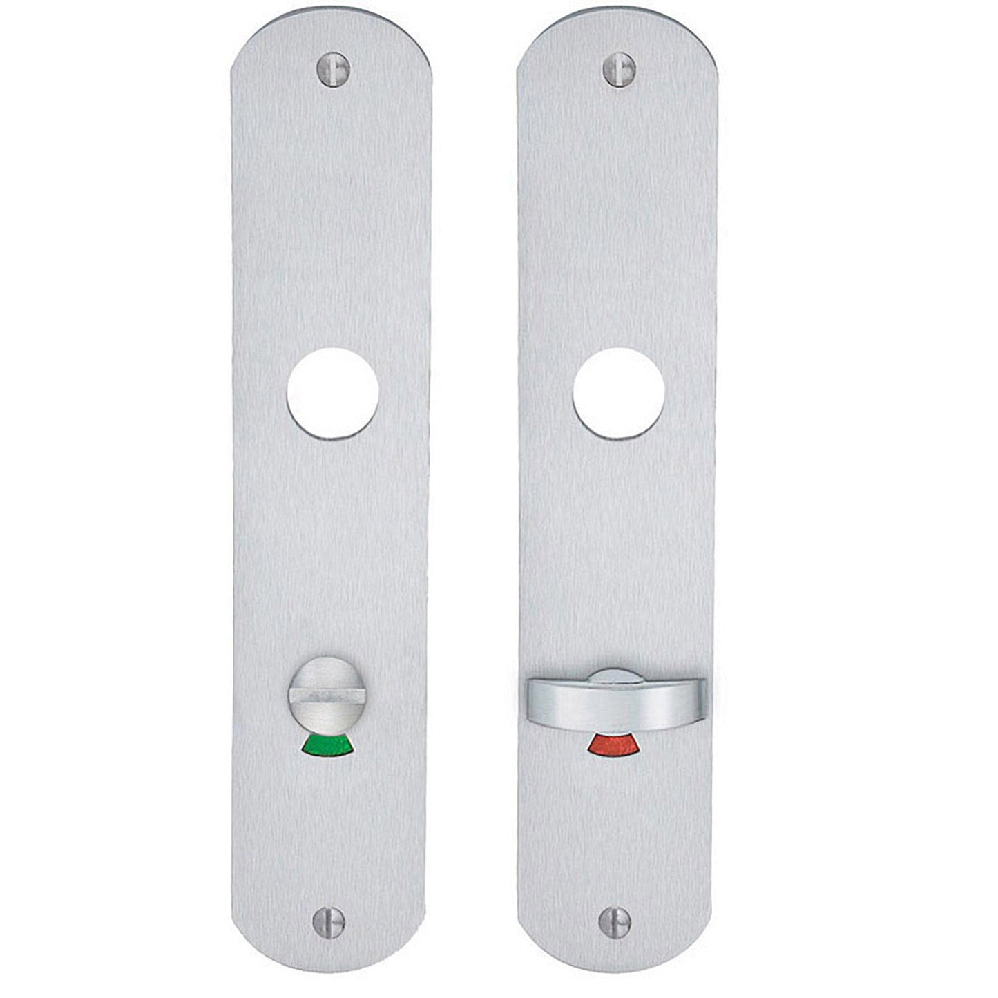 Long escutcheon with thumbturn