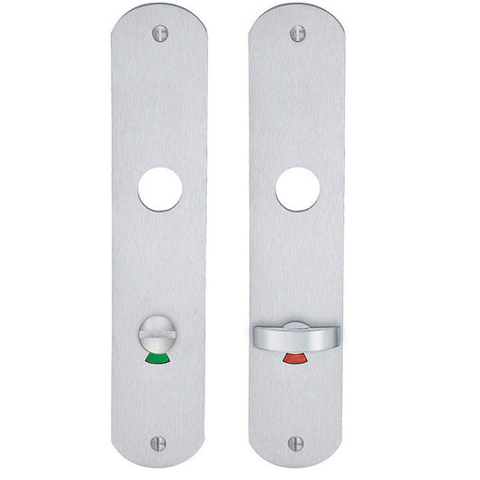 Long escutcheon with thumbturn