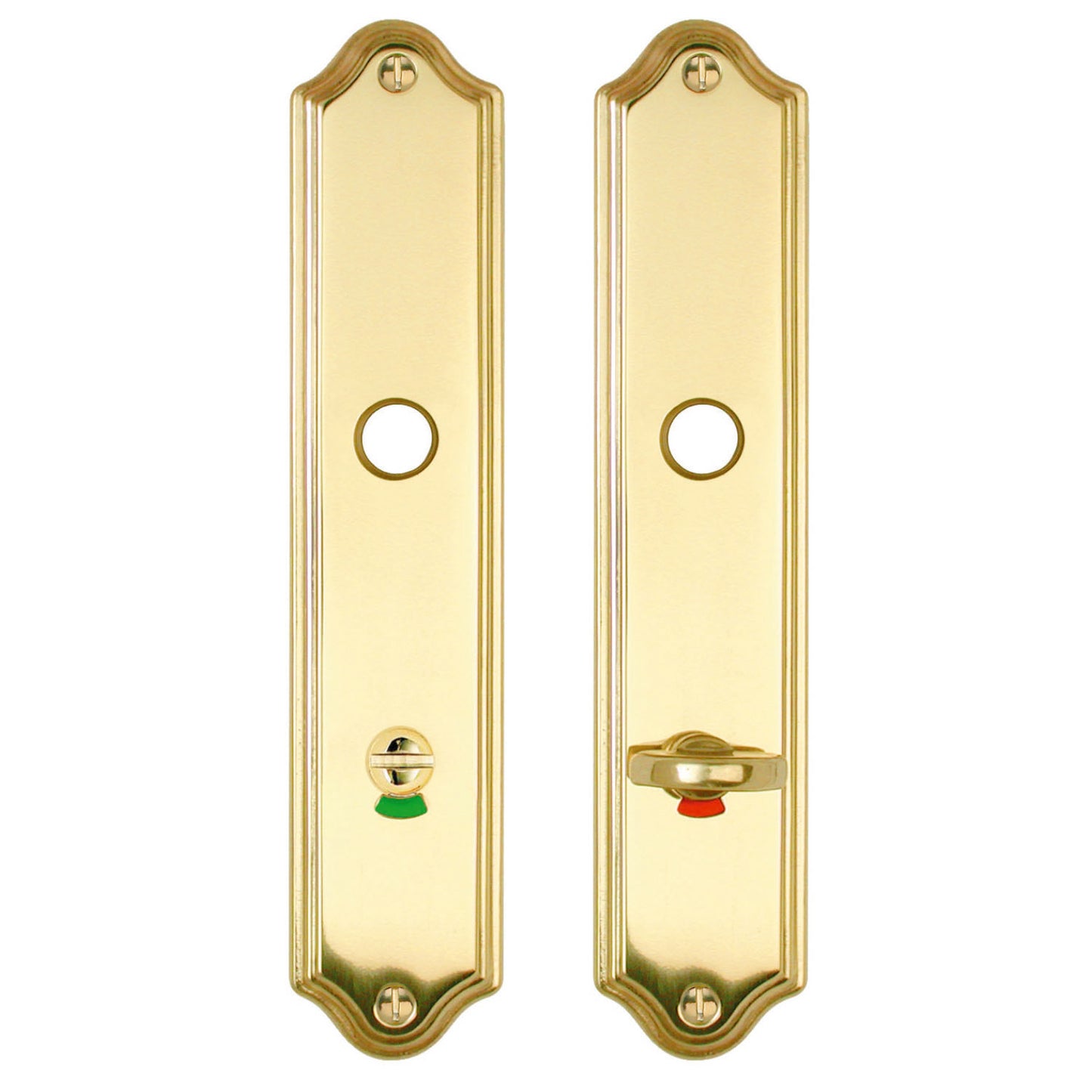 Long escutcheon with thumbturn