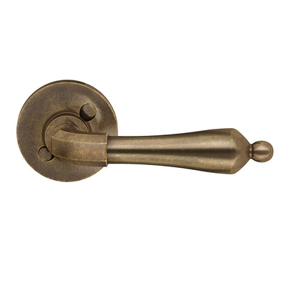 YTTERDÖRRTRYCKE ANTIK MÄSSING