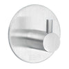 Self-Adhesive Towel Hook, Brushed Stainless Steel