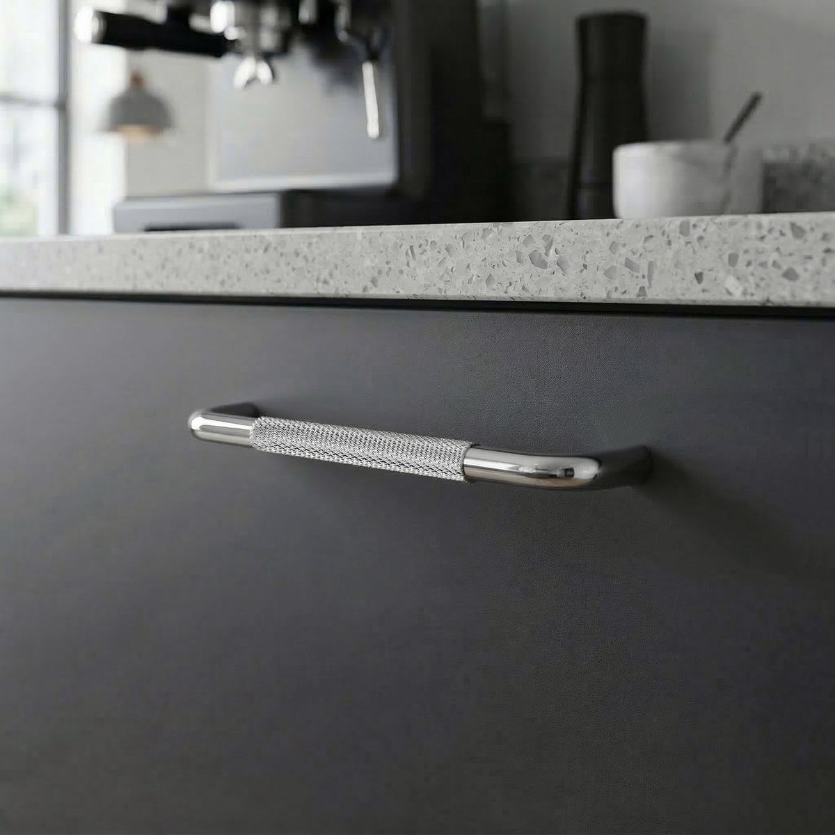 Cabinet Pull 96 mm Center-to-Center, Polished Chrome