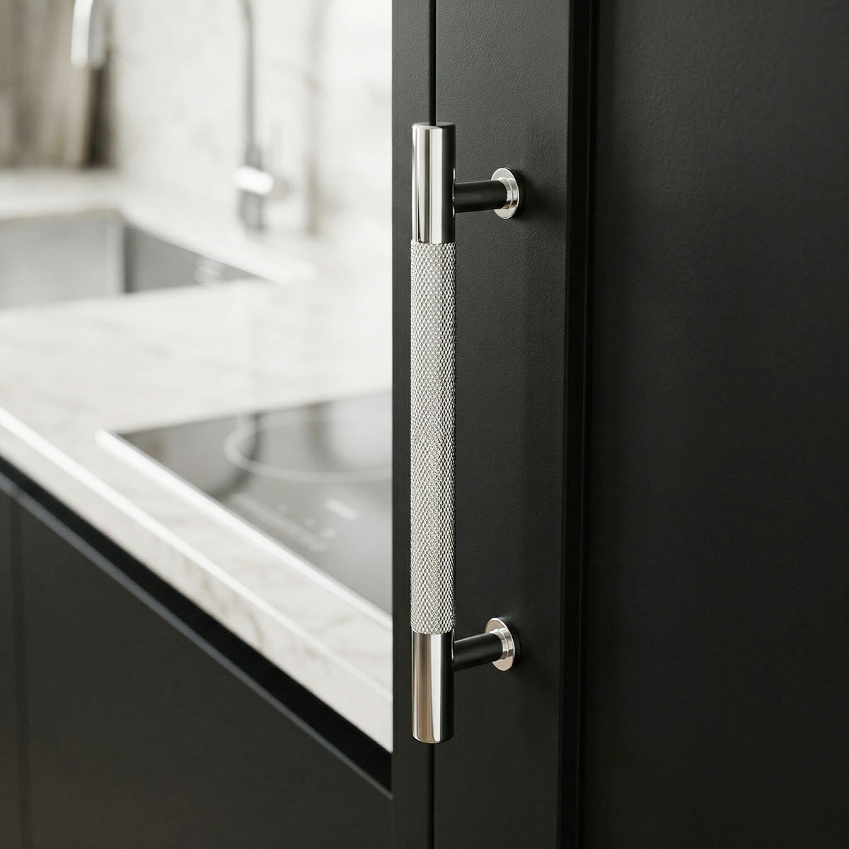 Cabinet Pull 128 mm Center-to-Center, Polished Chrome