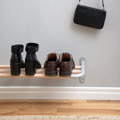 Shoe/Hat Rack with 4 hooks