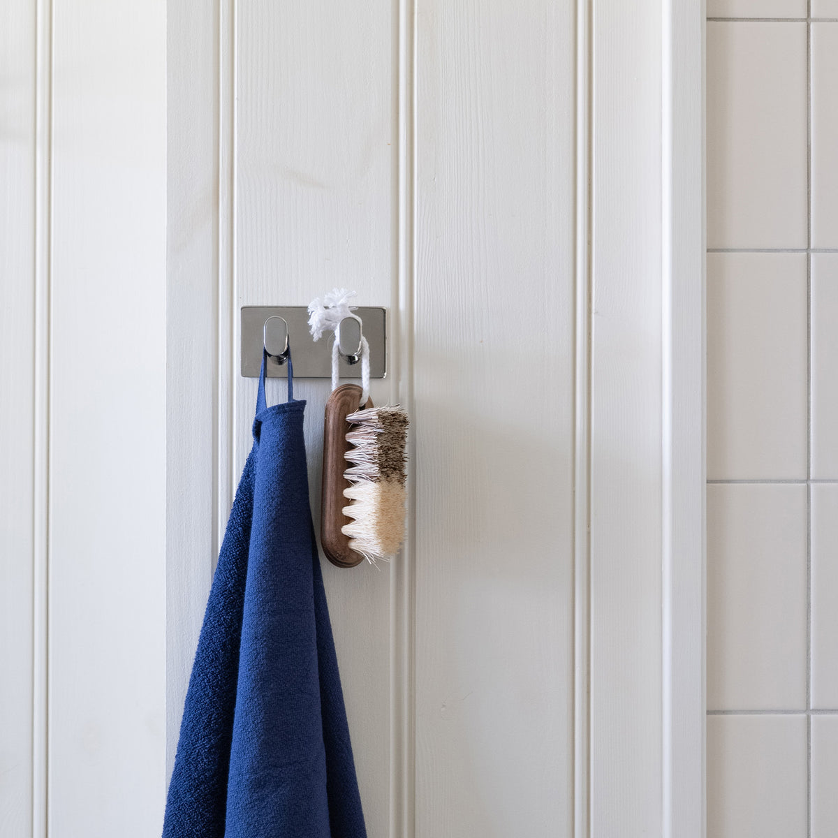 Double Towel hook, Self-adhesive