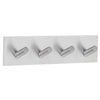 Quadruple Hook, Self-adhesive