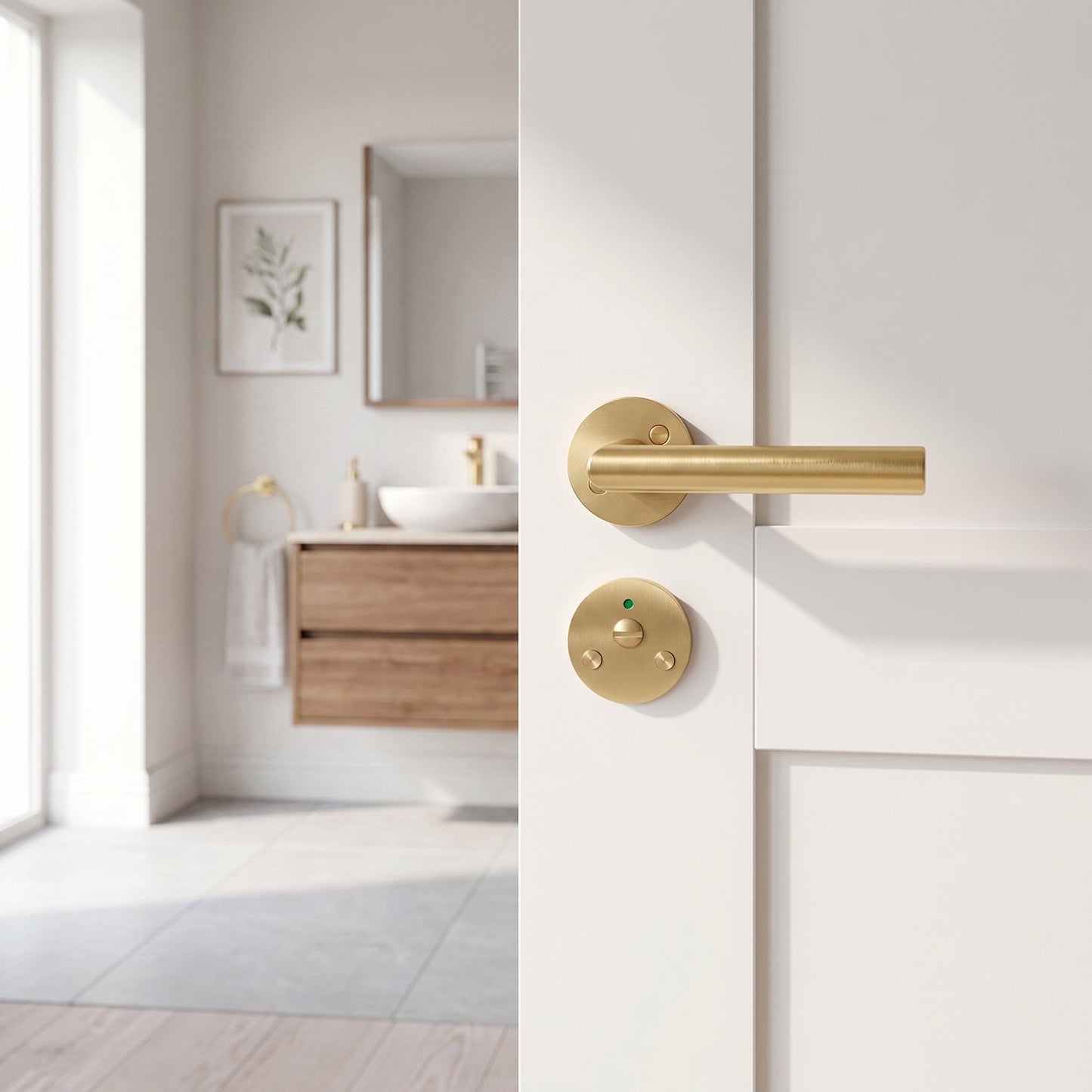 Indoor escutcheon for toilet