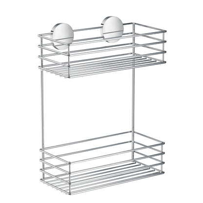 Double Shower Basket, Self-adhesive