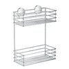 Double Shower Basket, Self-adhesive