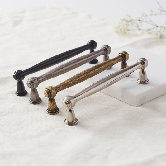 LÅDHANDTAG 128 MM MATT SVART